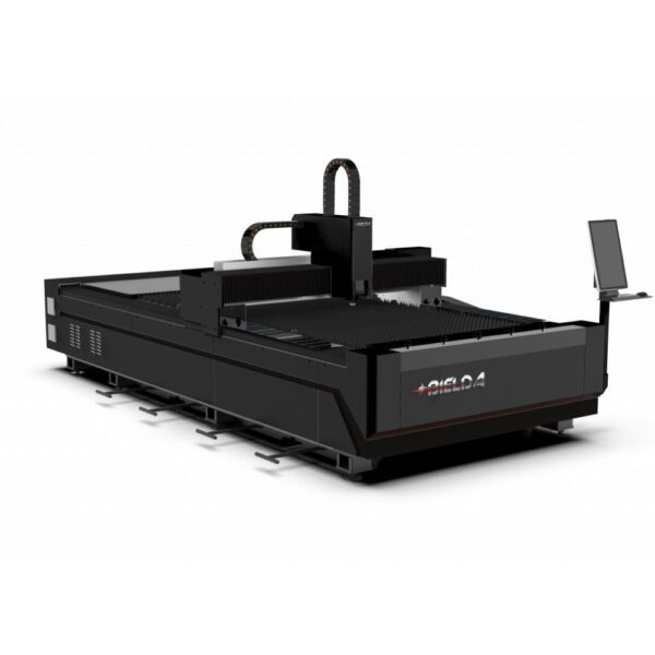 Laserschneidmaschine für Blech und Rohr Bielda BBT Series, Laserquelle Raycus/IPG, Autofokus, Rahmen aus Platten und rechteckigen Rohren